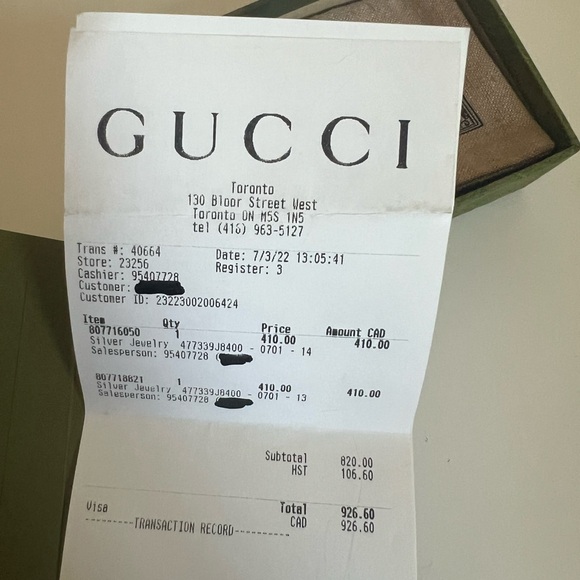 GUCCIGHOST RING IN SILVER - Picture 14 of 14